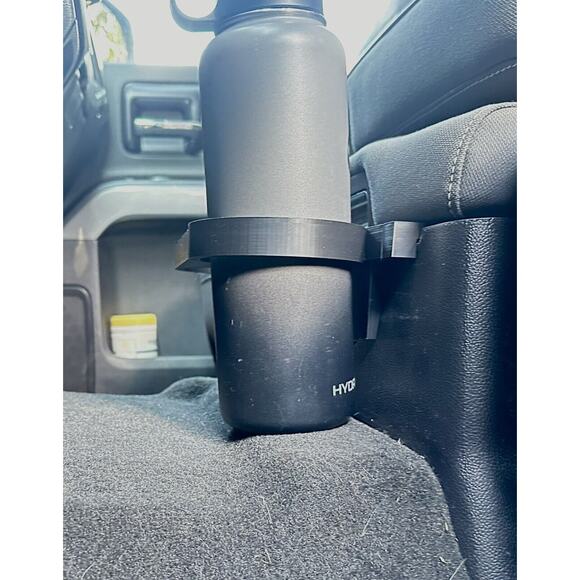 Dual Water Bottle Holder for 2014-2018 Chevrolet Silverado and GMC Sierra - Picture 4 of 16